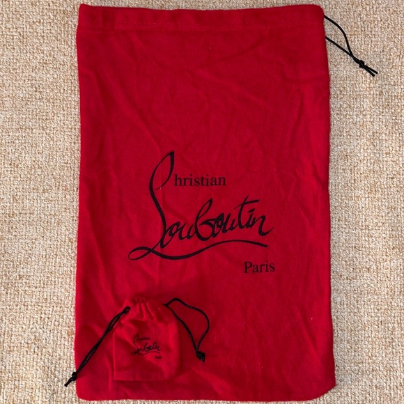 Louboutin Dust bag w/ extra studs - Picture 2 of 4